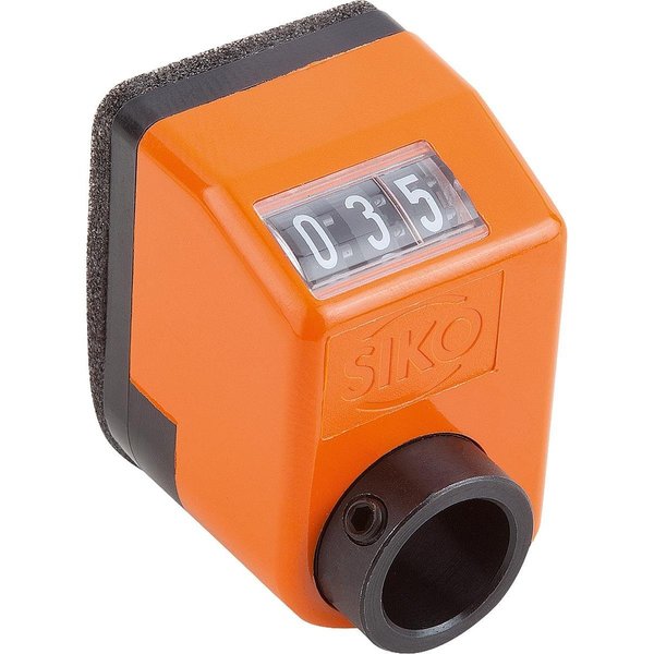 Kipp Position Indicator Digital, Polyamide Orange Ral2004, Comp:Steel, Programmed Au=02, 0, P=2 K0408.02001111